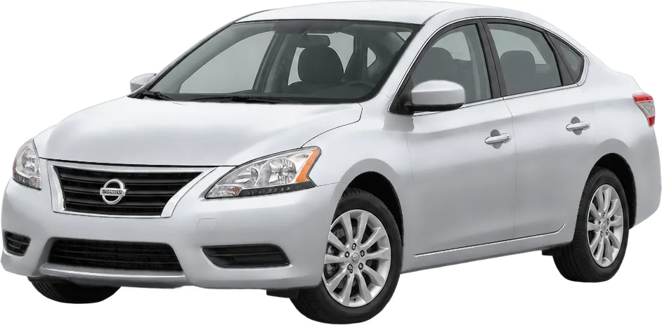 Nissan Sentra 2019 front three-quarter view