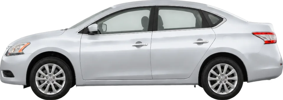 Nissan Sentra 2019 side view