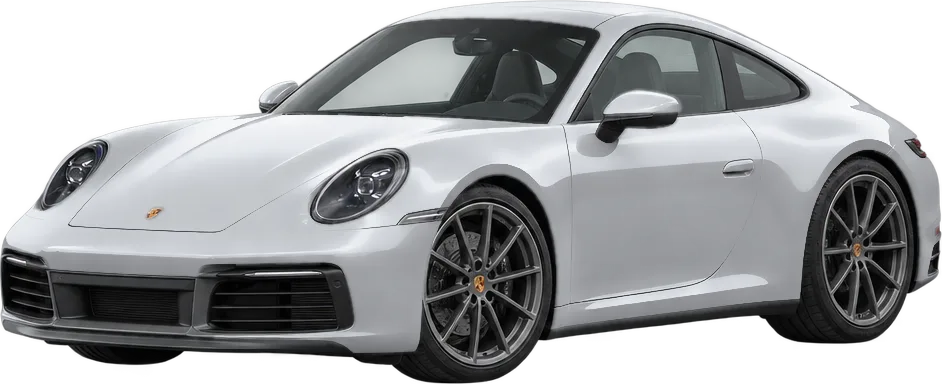 Porsche 911 2026 front three-quarter view
