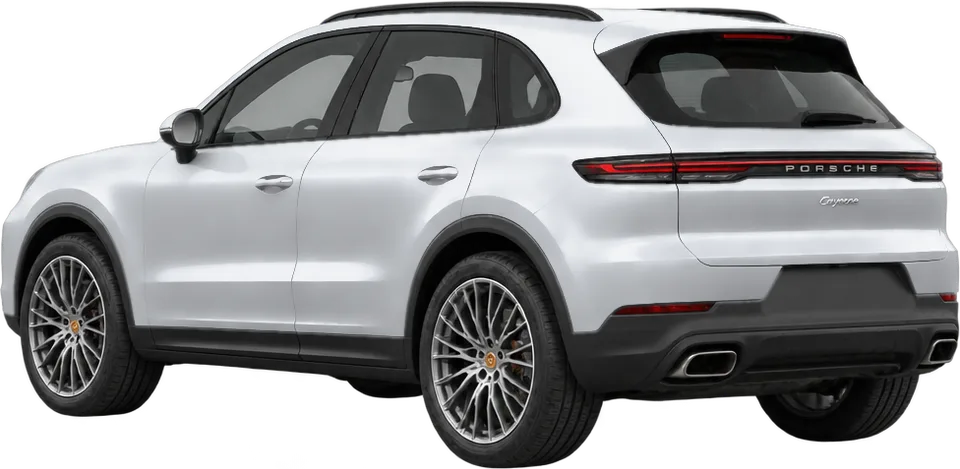 Porsche Cayenne 2026 rear three-quarter view