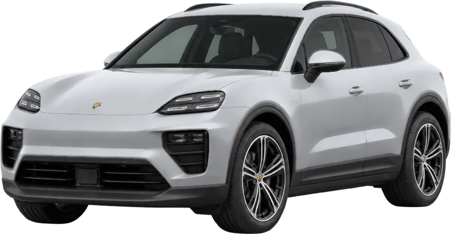Porsche Macan Electric 2026 front three-quarter view