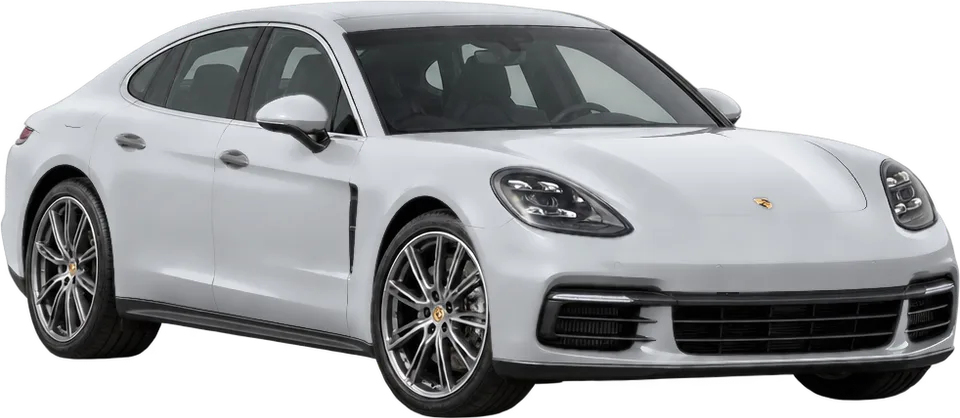 Porsche Panamera 2026 front three-quarter view