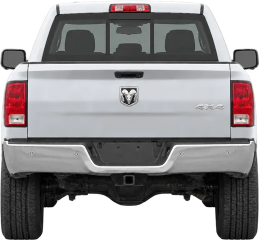 Ram 1500 2018 rear view
