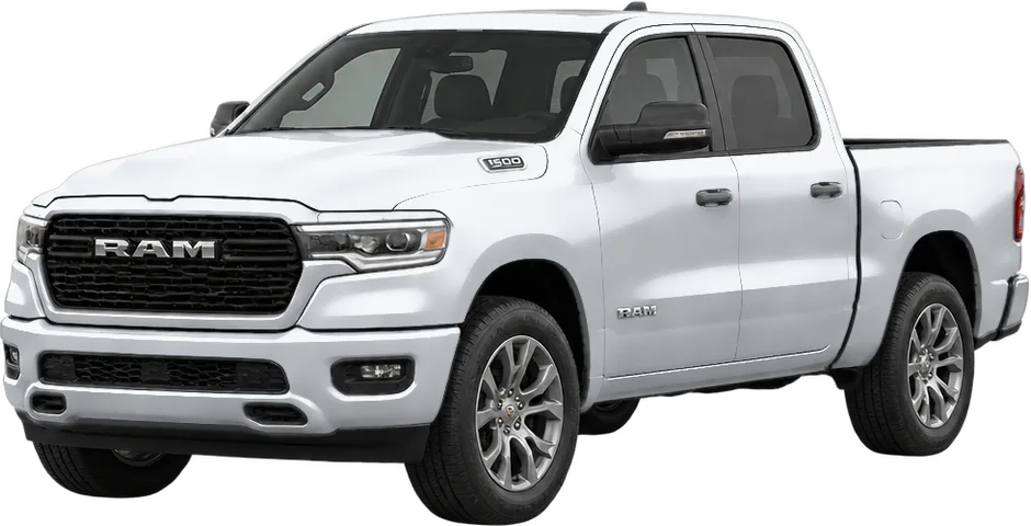 Ram 1500 2026 front three-quarter view