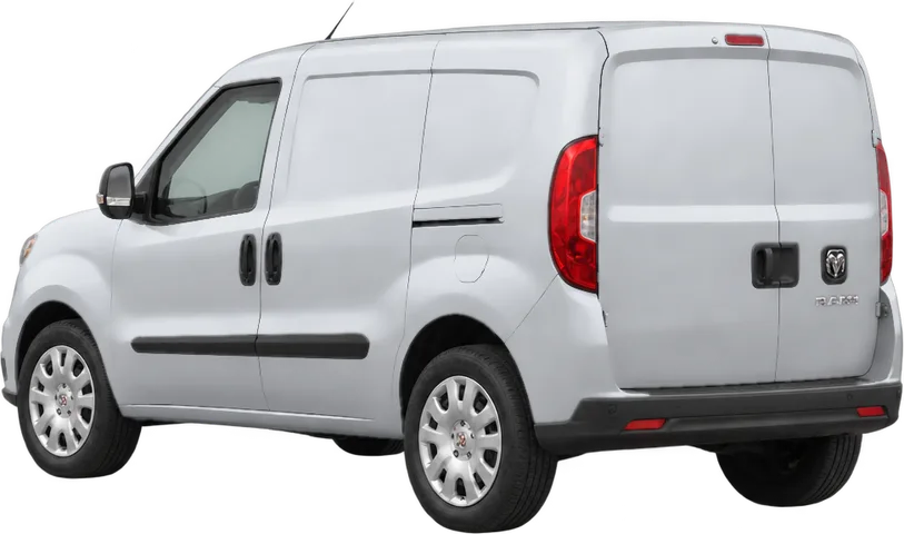 Ram Promaster City 2022 rear three-quarter view