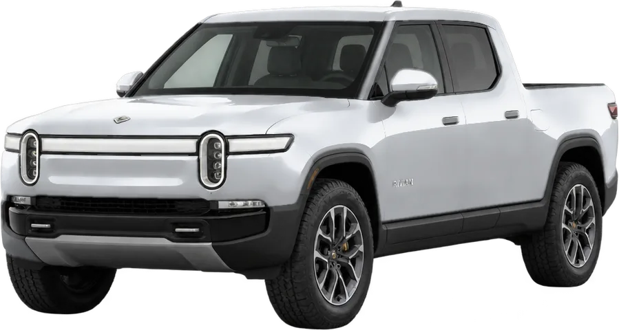 Rivian R1T 2026 front three-quarter view