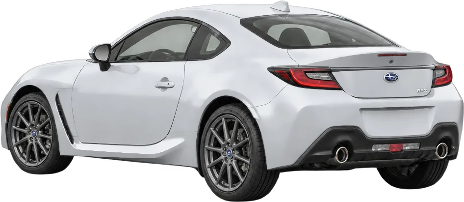 Subaru BRZ 2026 rear three-quarter view