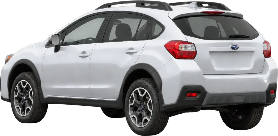 Subaru Crosstrek 2017 rear three-quarter view