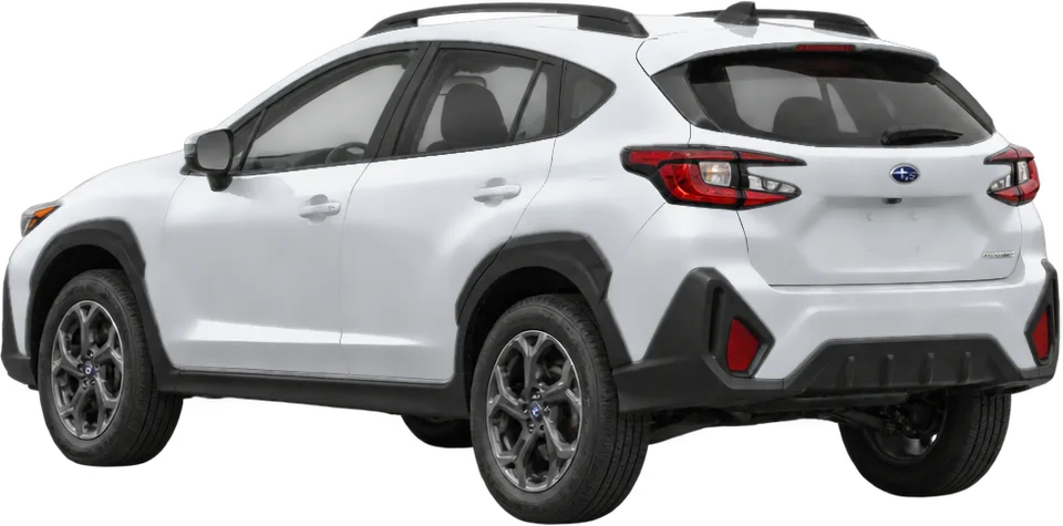 Subaru Crosstrek 2026 rear three-quarter view