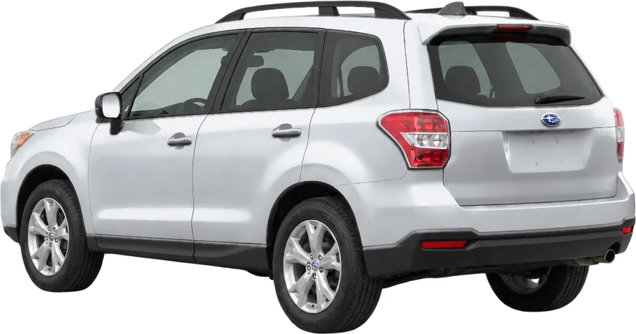 Subaru Forester 2018 rear three-quarter view