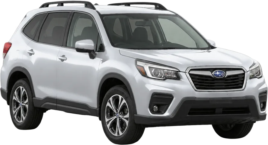 Subaru Forester 2024 front three-quarter view