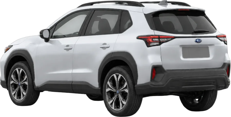 Subaru Uncharted 2026 rear three-quarter view