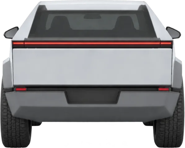 Tesla Cybertruck 2026 rear view