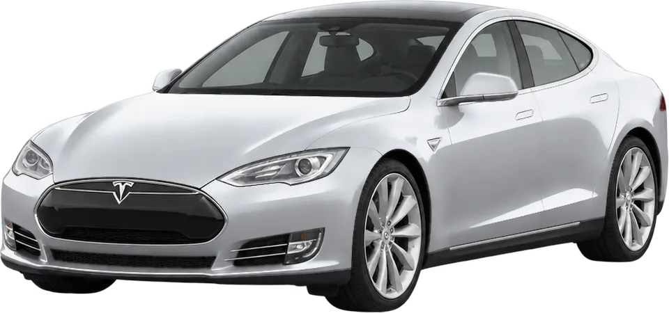 Tesla Model S 2026 front three-quarter view