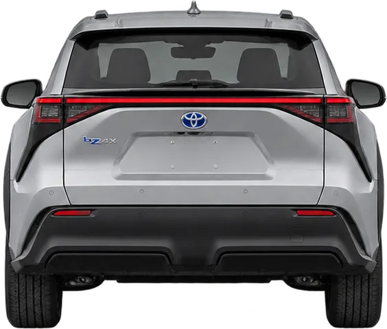 Toyota bZ4X 2025 rear view