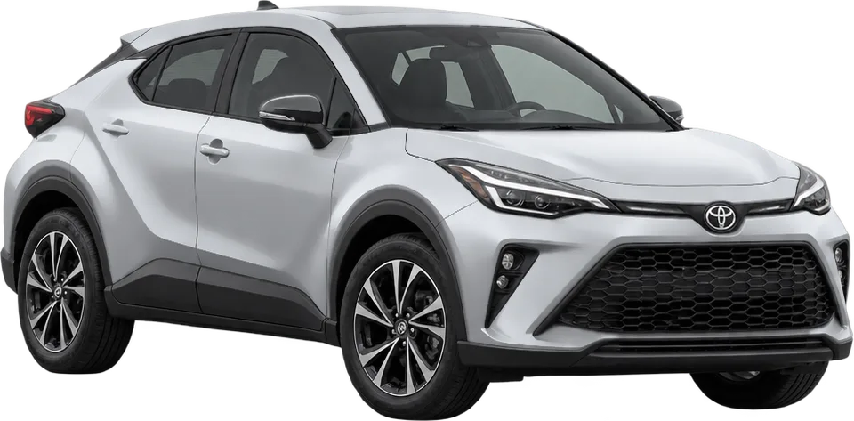 Toyota C-HR 2026 front three-quarter view