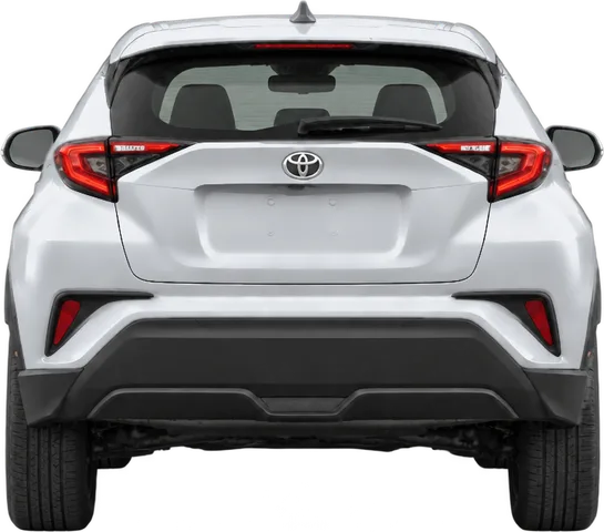 Toyota C-HR 2026 rear view