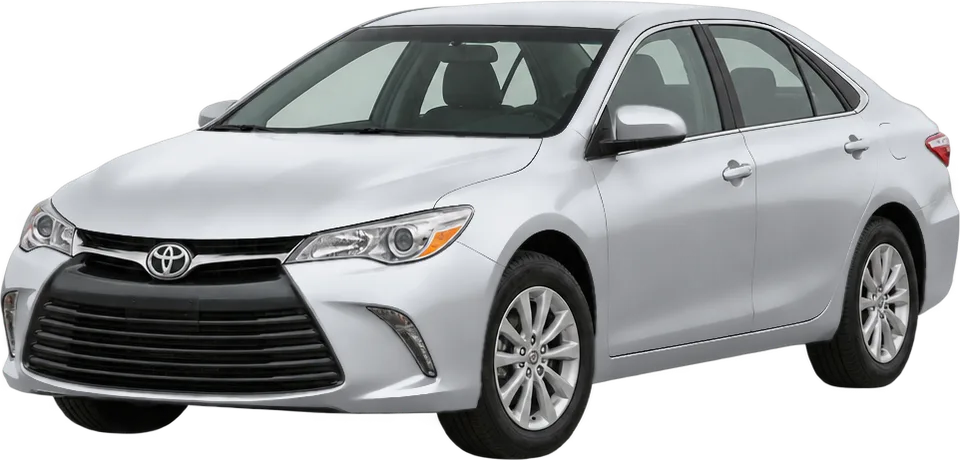 Toyota Camry 2017 front three-quarter view
