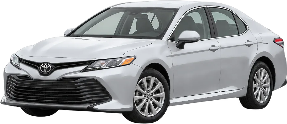 Toyota Camry 2024 front three-quarter view