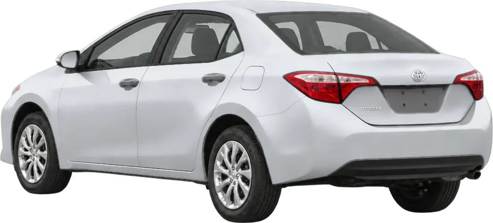 Toyota Corolla 2019 rear three-quarter view