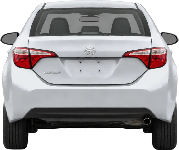 Toyota Corolla 2019 rear view