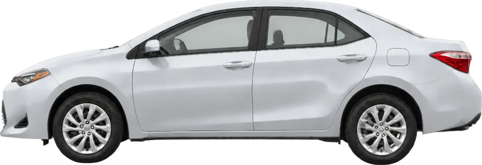 Toyota Corolla 2019 side view