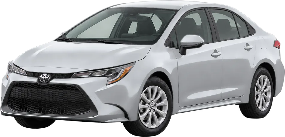 Toyota Corolla 2026 front three-quarter view