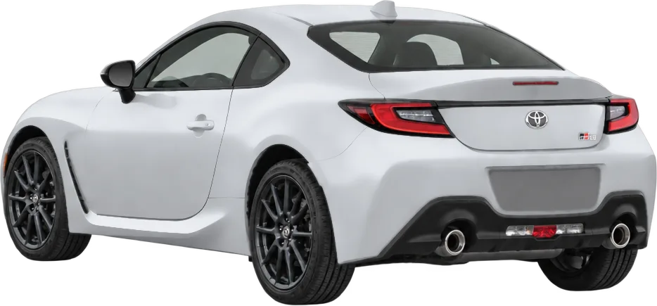 Toyota GR 86 2026 rear three-quarter view