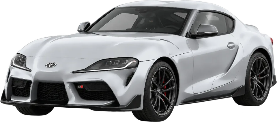Toyota GR Supra 2026 front three-quarter view