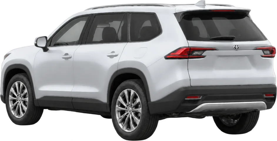 Toyota Grand Highlander 2026 rear three-quarter view