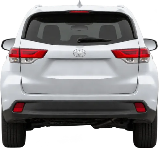 Toyota Highlander 2019 rear view