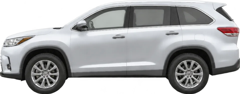 Toyota Highlander 2019 side view