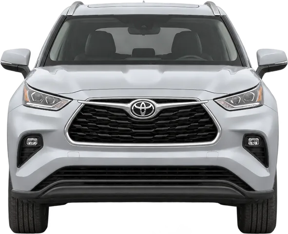 Toyota Highlander 2026 front view