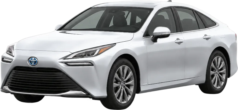 Toyota Mirai 2026 front three-quarter view