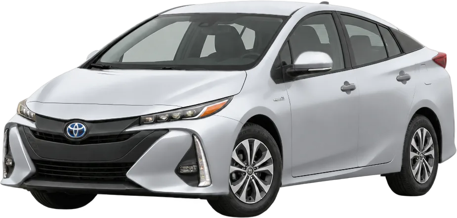 Toyota Prius Prime 2022 front three-quarter view
