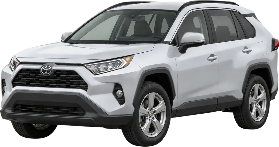 Toyota RAV4 2025 front three-quarter view