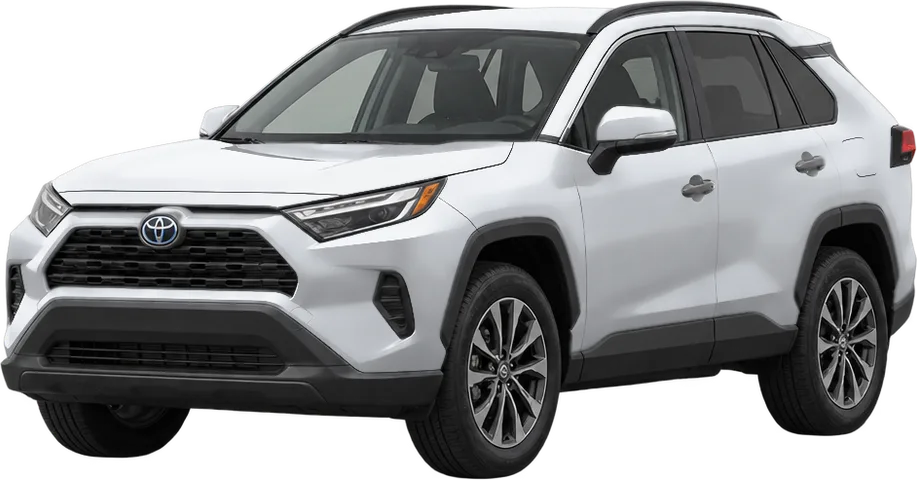 Toyota RAV4 2026 front three-quarter view