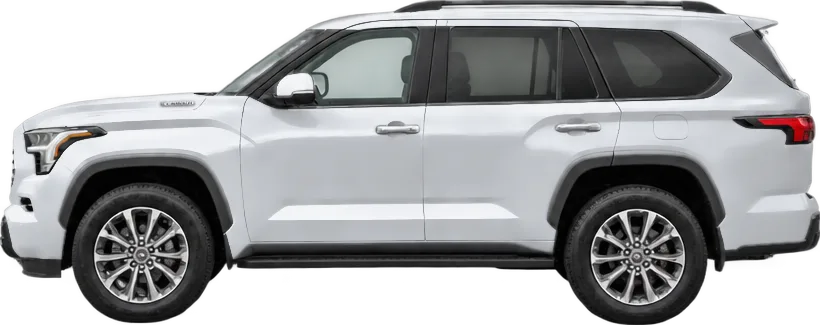 Toyota Sequoia 2026 side view