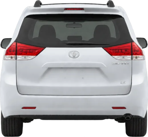 Toyota Sienna 2020 rear view