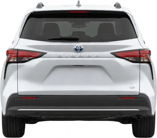 Toyota Sienna 2026 rear view