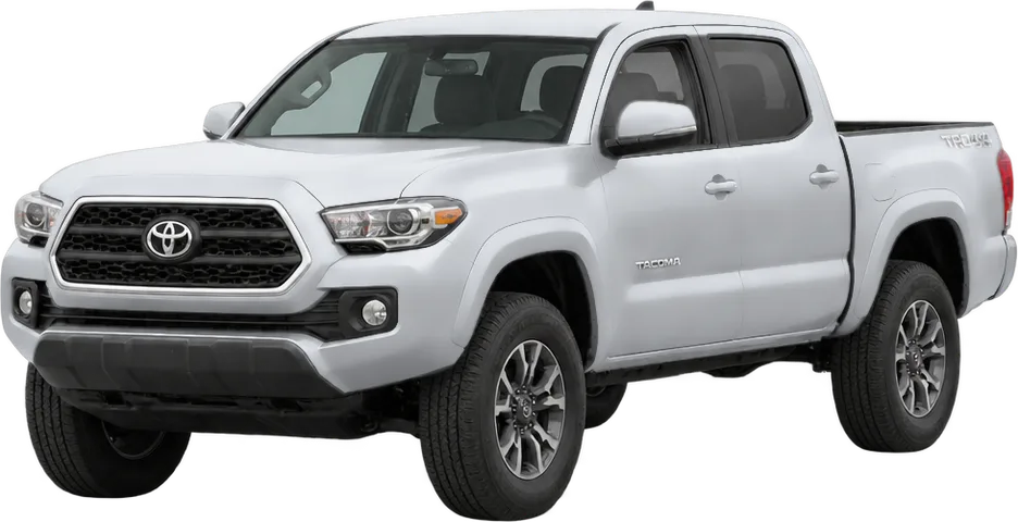 Toyota Tacoma 2023 front three-quarter view