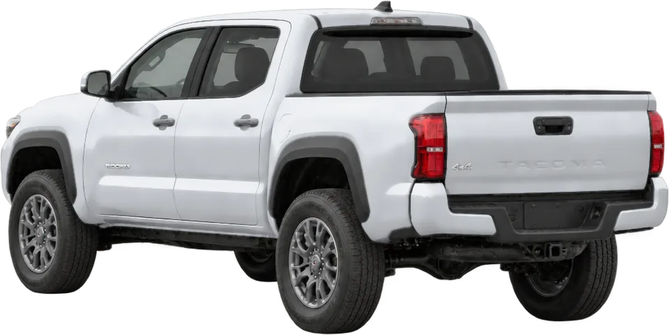 Toyota Tacoma 2026 rear three-quarter view