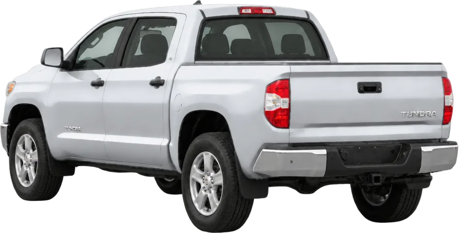 Toyota Tundra 2021 rear three-quarter view