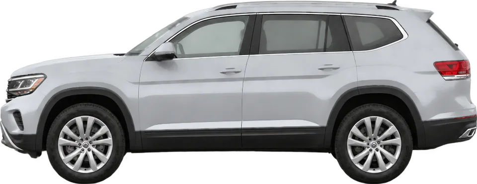 Volkswagen Atlas 2026 side view