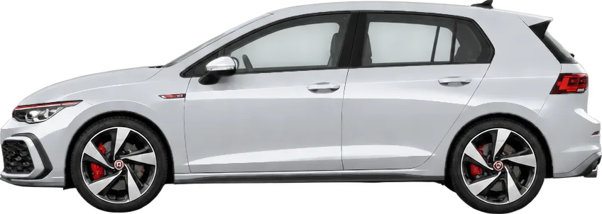 Volkswagen Golf/GTI 2026 side view