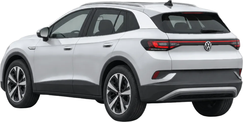 Volkswagen ID.4 2026 rear three-quarter view