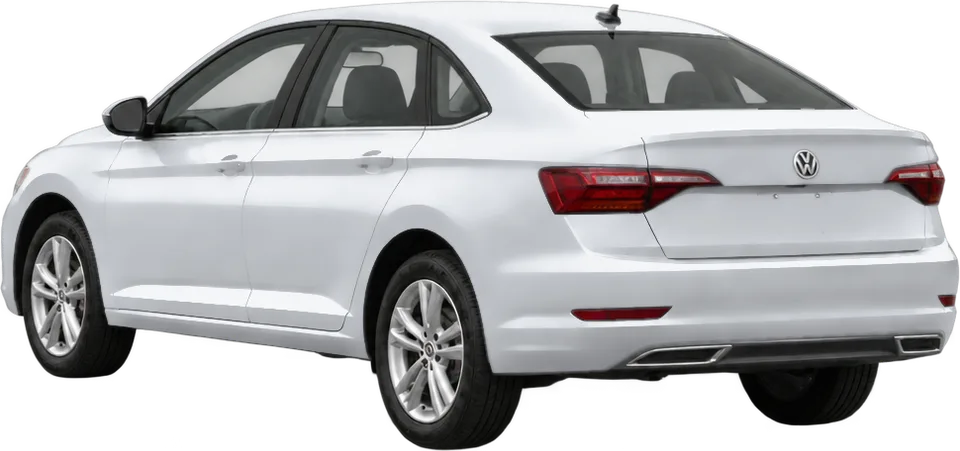 Volkswagen Jetta 2026 rear three-quarter view
