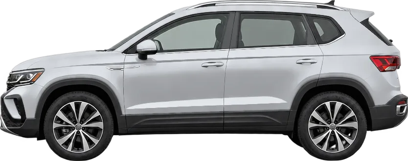Volkswagen Taos 2026 side view