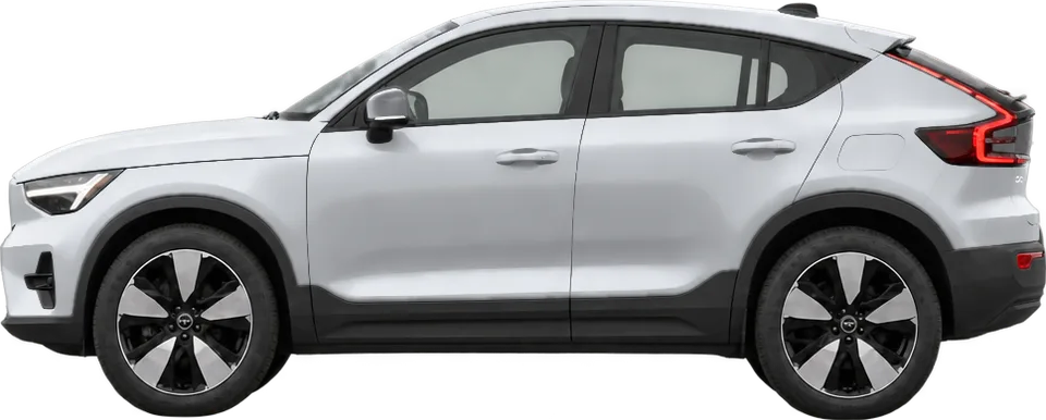 Volvo C40 2024 side view