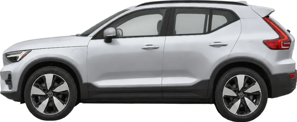 Volvo EX40 2026 side view